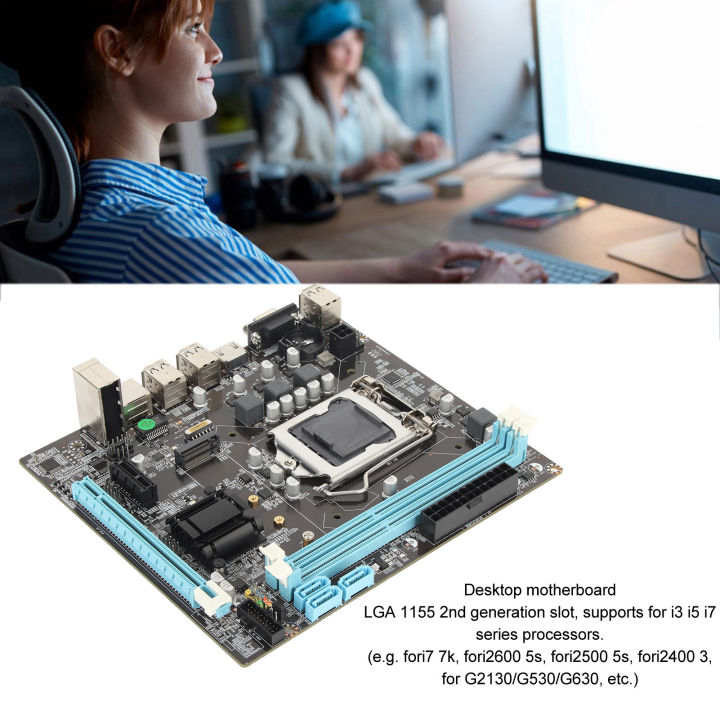 H61 khai thác mỏ Mainboard LGA 1155 DRR3 16GB M.2 NVMe NGFF Bo mạch chủ ...