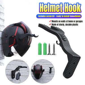 Talao Wall Mount Helmet Storage Hook Multi-Purpose Rack for Helmet/Hat/Key Garage Organizer 1Pc