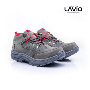 Sepatu safety pria ujung besi Lavio Geneva Low Outdoor Boots pendek Quality Booster Mood Hiking Semata kaki Proyek Touring Best Quality Climbing