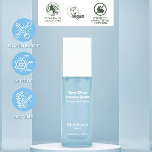 [Muldream] Turn Over Intensive Serum (40ml) / Niacinamide & Peptide Serum / Minimalist Skincare / Vegan Certified