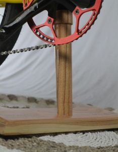 Standar Sepeda Lipat Bahan Kayu l Stand Brompton