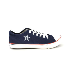 รองเท้าผ้าใบ ผูกเชือก  พื้นยางพารา โลโก้นูน ดาวสะท้อนแสง SIZE37-45 ส่งตรงจากโรงงานแท้100%  รุ่น NO015 GOLDCITY