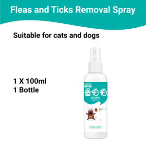 Flea and Tick Remover for Dog and Cat Anti Garapata Remover for Dog Garapata Killer Spray