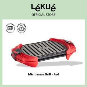 Lekue Microwave Grill - Red