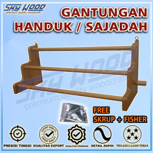 Rak Gantungan sajadah mukena handuk dll