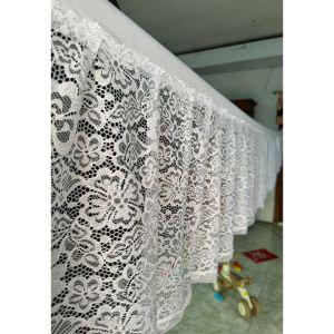 (TANPA LAMPU) DEKORASI TENDA - SKIRITING TENDA BROKAT PERNIKAHAN 6 & 10 METERAN