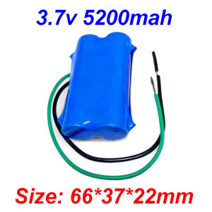 Lithium-ion18650 Rechargeable 3.7v BMS Battery Fan Solar Light Speaker 4.2v