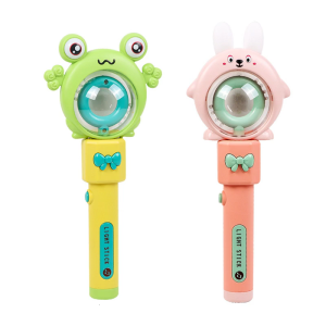 Musical Light Up Stick Toy For Children Colorful Electric Rattle Auditory Toy for Toddler Sensory Auditory Development