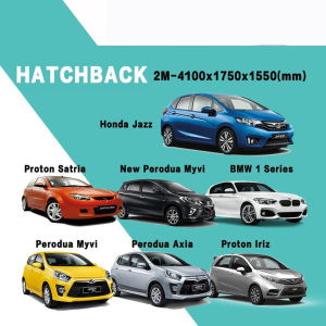 AUTOP New Car Cover Waterproof Water Resistant Outdoor Full Cover Rain Sun UV Protection Rain Dust Sunshade Kain Tutup Selimut Penutup Kereta 汽車遮陽 Universal Fit for Sedan Durable Anti Scratch 3 Layers