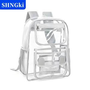 [COD] 🔥🔥🔥SHNGki Ba lô trong suốt túi lưu trữ trong suốt sinh viên bookbag Túi lưu trữ túi rõ ràng bãi biển túi làm việc trường học