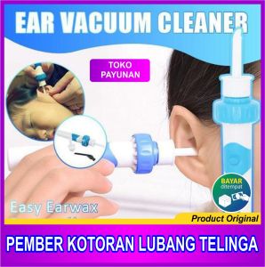 pembersih penyedot penghilang kotoran dalam telinga kuping mini VAKUM CLEAN pembersih penghisap kotoran telinga aman untuk bayi baby anak remaja dan dewasa