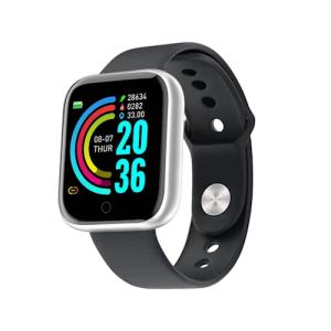 Jam tangan pintar SmartWatch Y68 Sport Tahan Air Smart Bluetooth Watch Heart Rate Gelang Pedometer Pelacak Kebugara