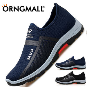 ORNGMALL New Mens Casual Sneakers Walking Shoes Lazy Comfortable Driving Athletic Shoes Sports Shoes for Men Slip-On Loafers Moccasin 38-45