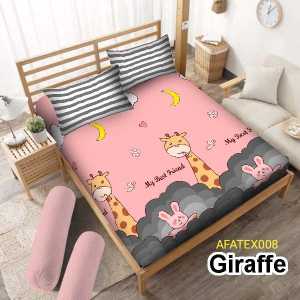 16PRO Sprei 180x200 160x200 120x200 promo cuci gudang no 1 Karakter Bahan Katun Halus & tidak Luntur