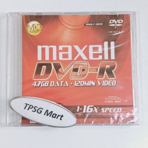 Đĩa trắng DVD Maxell 4.7GB DATA ( Speed up 1-16X - 4.7GB ghi DATA - 120MIN ghi VIDEO)