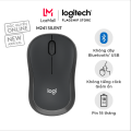 Chuột Bluetooth Logitech M240 Silent - Không dây, Nhỏ gọn, Di động, Pin 18 tháng, tương thích Windows, macOS, ChromeOS, Macbook. 