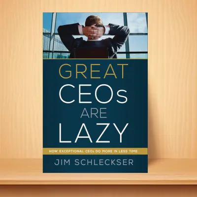 THE DIARY OF A CEO + NEGOTIATE LIKE A CEO + GREAT CEOs ARE LAZY (paperback)