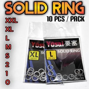 Solid Ring S M L XL XXL Pancing Stainless Steel Anti Karat