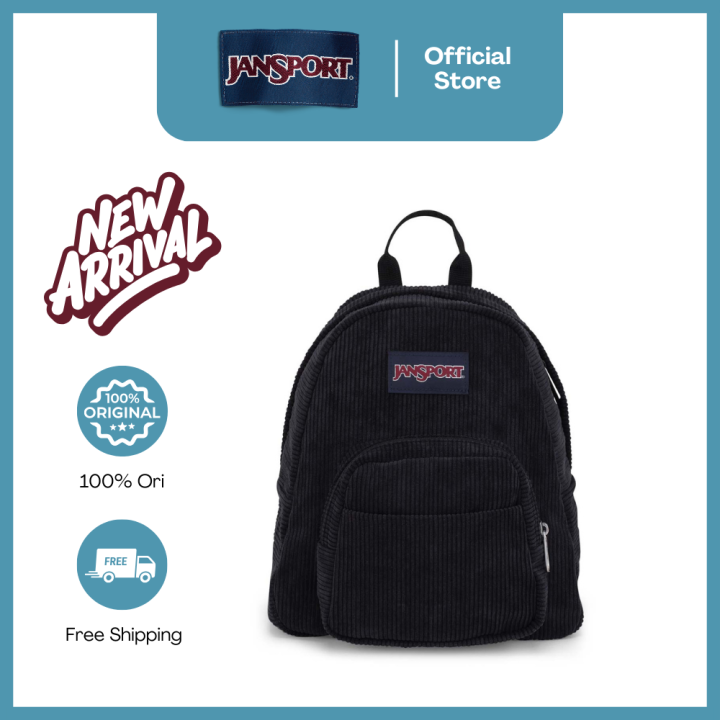 JanSport Tas Ransel Mini Backpack Mini Daypack Half Pint Fx Black  Corduroy Lazada Indonesia