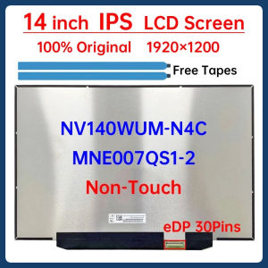 14" IPS Laptop LCD Screen NV140WUM N4C NV140WUM-N4C MNE007QS1-2 Display Matrix Panel Replacement 1920x1200 eDP 30 Pins Non-Touch