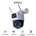 Camera wifi, Camera IMOU ngoài trời CRUISER Dual S7XP-10M0WED 2 mắt 5MP+5MP, màu đêm, xoay 360 độ, đàm thoại - BH 24T. 