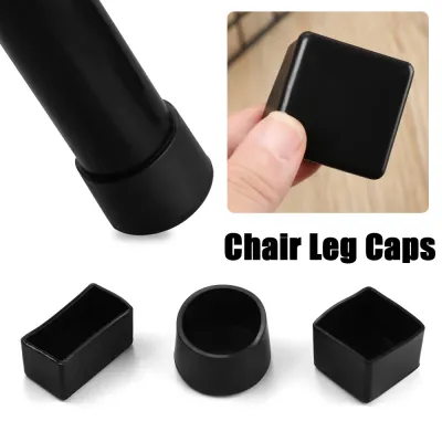 【COD&Ready Stock】4pcs/set Chair Leg Caps Rubber Feet Protector Pads Furniture Table Covers Socks hole plugs dust Cover furniture leveling feet