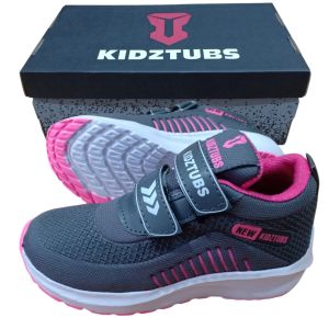 Sepatu Sekolah Anak Perempuan Sepatu Warna Hitam Murah Tali Perekat Rekat Kecil Tanggung Umur 6-10 Tahun PAUD TK SD SMP SMA Kelas 1 2 3 4 5 6 7 8 9 0-KIDZTUBS2025040724