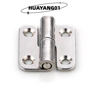 HUAYANG01 [2023 new HOT FASHION] lazlook บานพับสแตนเลสหนาแบบถอดได้บานพับกลมสำหรับประตูอลูมิเนียมประตูห้องน้ำ