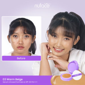 Nuface Flawless+ REFILL Serum Cushion SPF 30 PA+++ | High Coverage | Glowing | Flawless