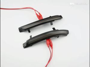 ไฟเลี้ยว LED แบบไดนามิก 2 ชิ้น สำหรับ Octavia 2 MK2 II A5 SuperB B6 3T ไฟเลี้ยวกระจกมองข้าง ปี 2009 2010 2011 2012