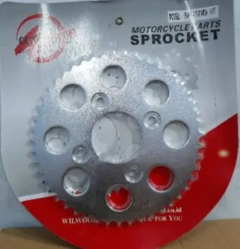 GEAR BELAKANG SUPRA FIT NEW WILWOOD/KARISMA/SUPRAX125/REVO ABSOLUTE/BLADE/GEAR SUPRA FIT NEW 428