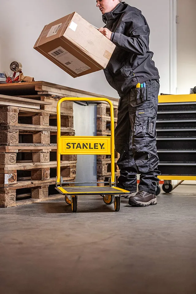 Buy Stanley Foldable Platform Trolley 150Kg SXWTD-PC527P Online - Technocart