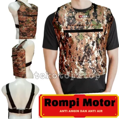 JAKET ROMPI MOTOR PROTECTOR PELINDUNG BADAN
