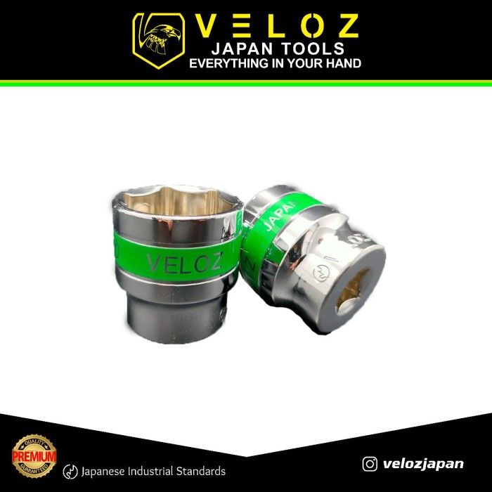 YATO Steckschlüssel 23 Mm – 12-kant, 6-Punkt, Regelmäßige Ausführung (CV-Regular)