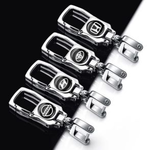 Móc chìa khóa ô tô MITSUBISHI chất liệu hợp kim cao cấp có LOGO hãng xe