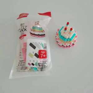 jaya  KUE ULANG TAHUN mainan kue ulang tahun blok kue ulang tahun L010