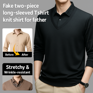 Fashion mens spring and fall shirt longsleeved Tshirt