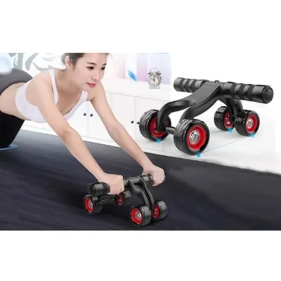 Con Lăn Tập Cơ Bụng 4 bánh Dụng cụ tập cơ bụng