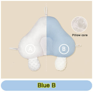 Class A Washable Cotton Baby Protection Pillow Removable Newborn Comfort Pillow Boys Girls Head Pillow