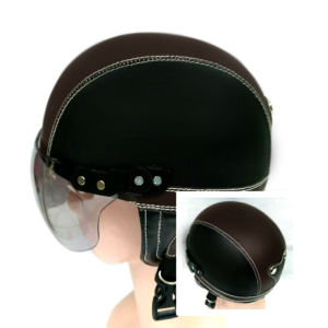 Helm Anak retro Strip free kaca riben Usia 1 sampai 4 Tahun