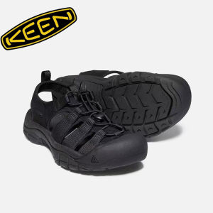 Original Keen newport h2 Mens Sandals Mens Outdoor Anti Slip Toe Protection Sandals Breathable Hiking Shoes Non Slip Beach Sports Sandals