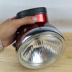 LAMPU BATOK CD SET REFLEKTOR NEW BAHAN TEBAL VIBER ATOM BESI SET SPIDO LAMPU PNP LAMPU DEPAN DAYMAKER 16 LED 5 75 INCH IMPORT