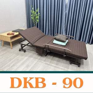 Giường Nệm Gấp Gọn HÀN QUỐC dài 190m rộng 090m DAKITA DKB- 90 nhập khẩu nguyên chiếc bảo hành 12 tháng - Màu Xám