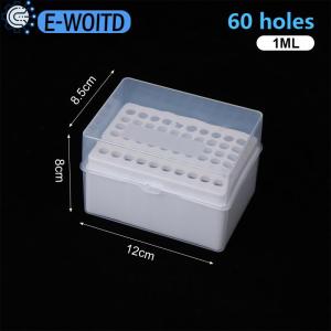 E-WOITD  10ul 200ul 1ml 5ml 10ml Plastic Laboratory Pipettor Tip Box For Experiment Pipette Tip Holder Box Micropipette Plastic Box