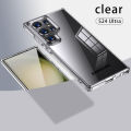 Applicable s25edge Samsung s25ultra Transparent Magnetic Phone Case Cover A56 Drop-Resistant All-Inclusive. 