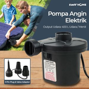 Pompa Angin Elektrik Air Pump Vacuum Compression Pompa  Kompresor mini Balon Kasur Kolam YogaBall Angin
