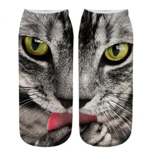 Funny 3D Print Socks Novelties Crazy Crew Socks Women Mens Fun Patterned Cotton Dress Socks for Kids Boys Teens Adults