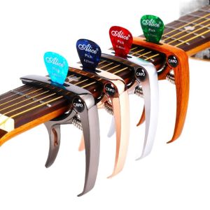 WENSH Classic Musical Instruments Guitar Accessories Aluminum Alloy Tone Adjust Electric Guitar Guitar Tuner Guitar Clamp Key Trigger Capo Guitar Capo