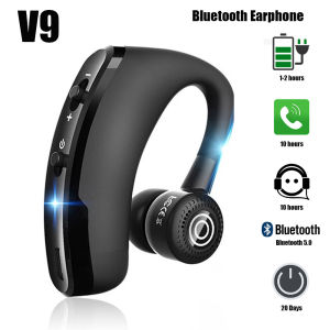 Headset Earphone Bluetooth Wireless Original Super Bass Gaming Tahan Air LED Digital V9 TWS F9 M10 M90 PRO Y30