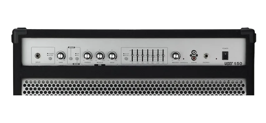 CARLSBRO VIPER-150 7 Band EQ, 1x15'' Combo Bass Amplifier 150w With CD/MP3  Input (VIPER150) {FREE Cable and Stand} | Lazada